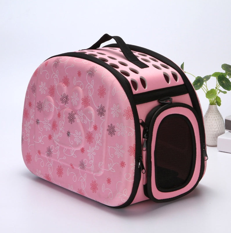 Foldable EVA Pet Travel Bag – Lightweight, Durable, Travel-Ready