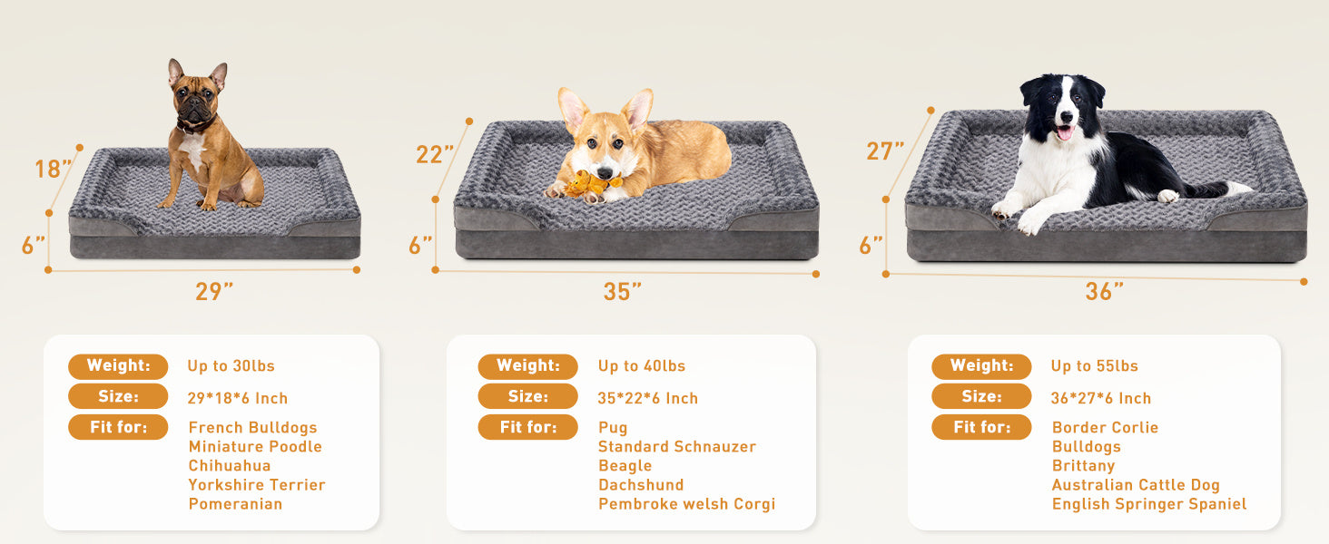 Washable Chew-Proof Orthopedic Dog Sofa Bed – Luxuriously Durable & Cozy
