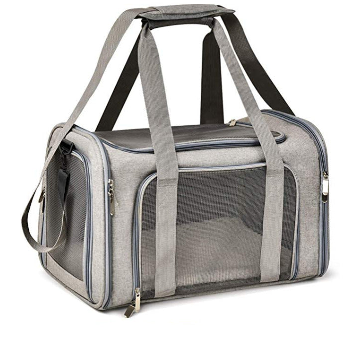 Hands-Free Pet Travel Backpack – Mesh, Secure & Comfortable