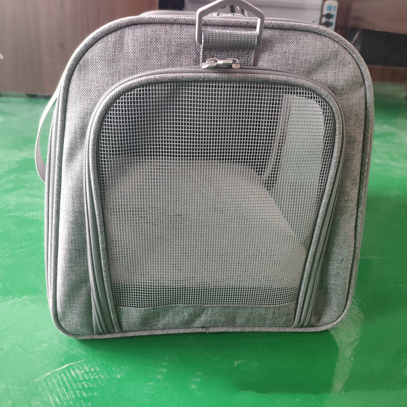 Hands-Free Pet Travel Backpack – Mesh, Secure & Comfortable