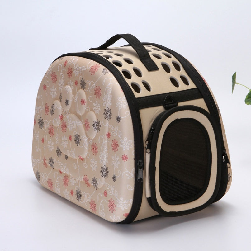 Foldable EVA Pet Travel Bag – Lightweight, Durable, Travel-Ready