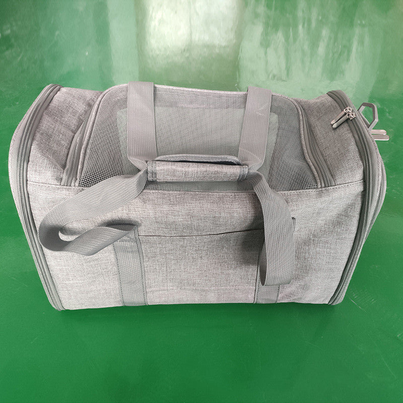Hands-Free Pet Travel Backpack – Mesh, Secure & Comfortable