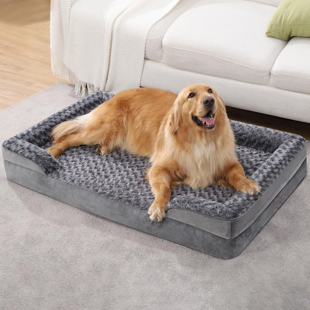 Washable Chew-Proof Orthopedic Dog Sofa Bed – Luxuriously Durable & Cozy