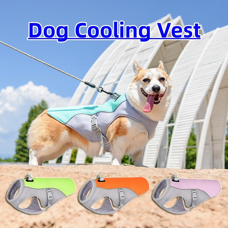 Cooling Dog Vest – Breathable, Heat-Resistant Outdoor Wear