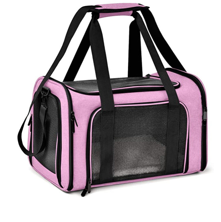 Hands-Free Pet Travel Backpack – Mesh, Secure & Comfortable