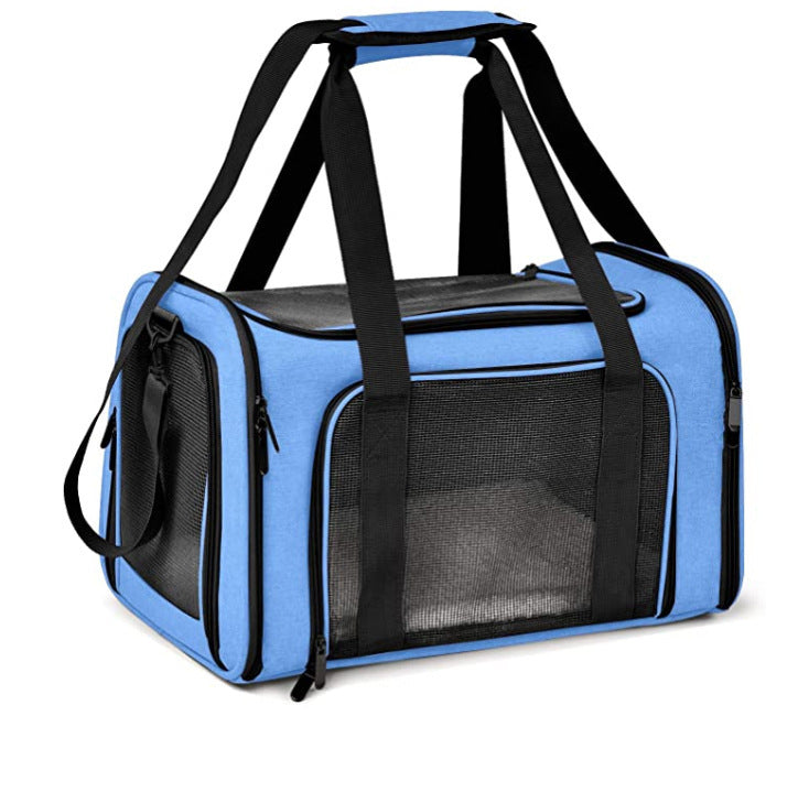 Hands-Free Pet Travel Backpack – Mesh, Secure & Comfortable